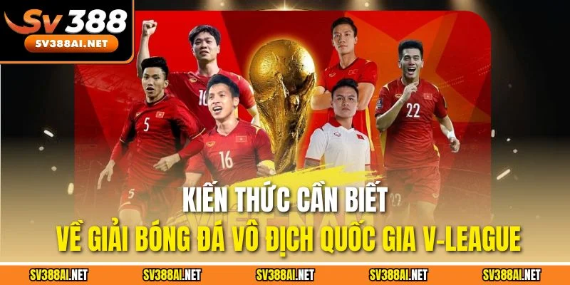 Kiến thức cần biết về giải bóng đá vô địch quốc gia V-League Kiến thức cần biết về giải bóng đá vô địch quốc gia V-League